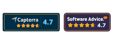 Rated 4.7 out of 5 on Capterra and Software Advice