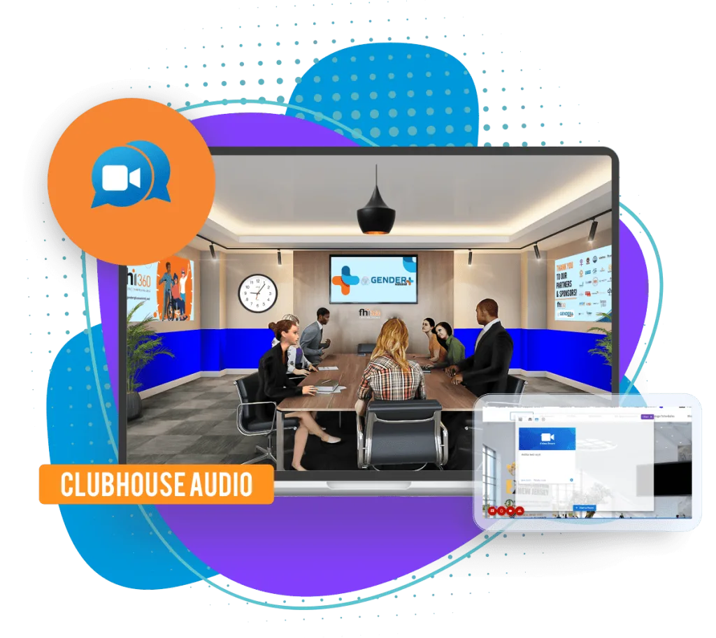 Clubhouse Audio-Video Chat Rooms