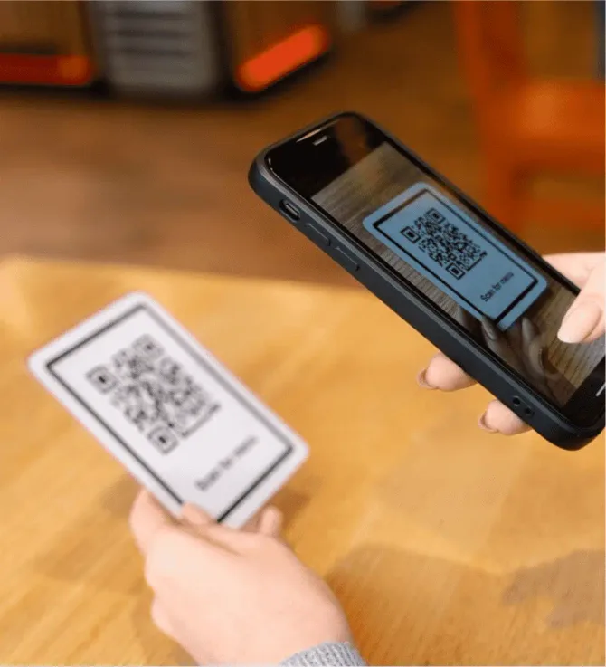 The Eventdex badge scanner