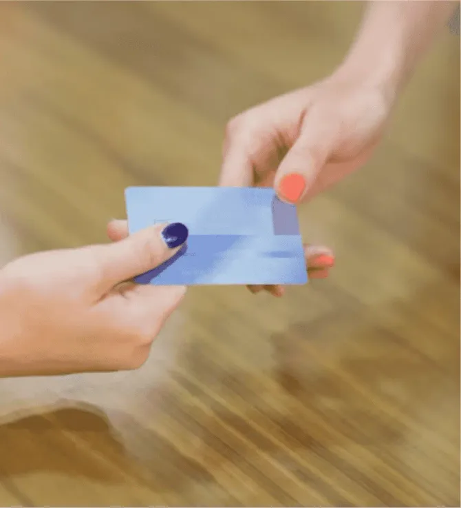 The Eventdex business card scanner