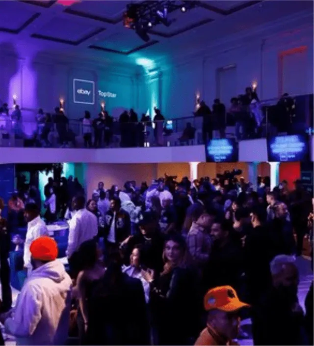 Event management software screen