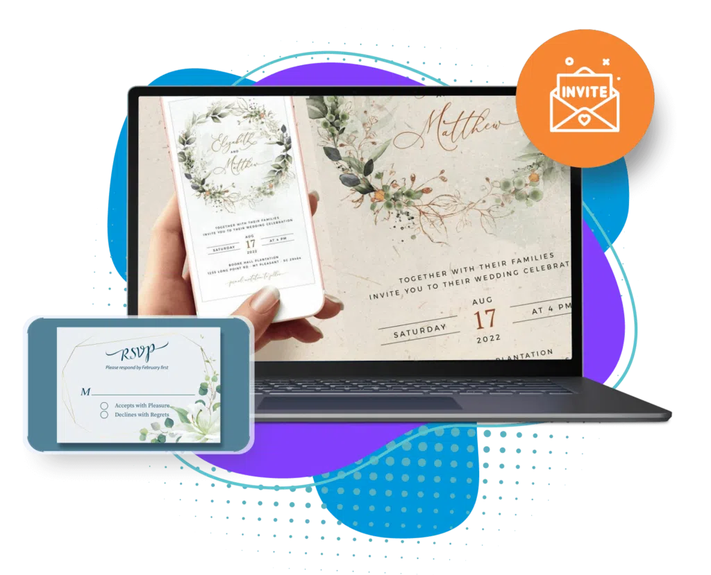 Interactive Digital Invitations and RSVPs