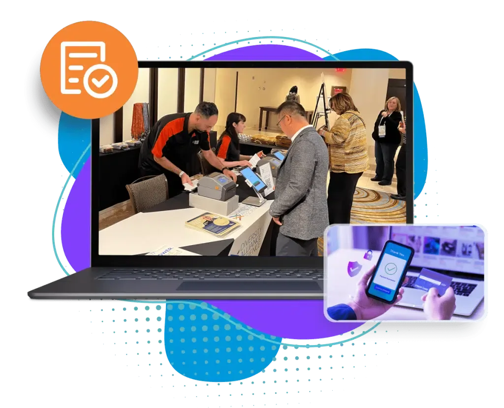 Effortless Onsite Event Registration and Secure Payment Processing