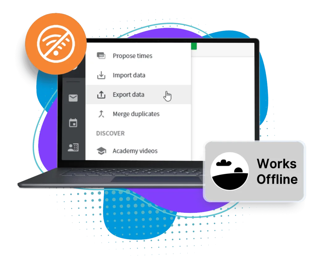 Works Offline and Export Leads