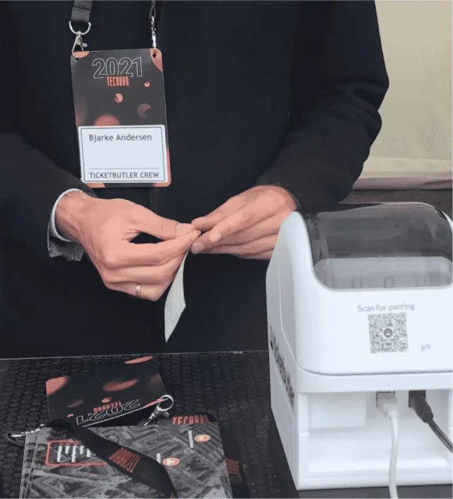 Onsite check-in and badge printing