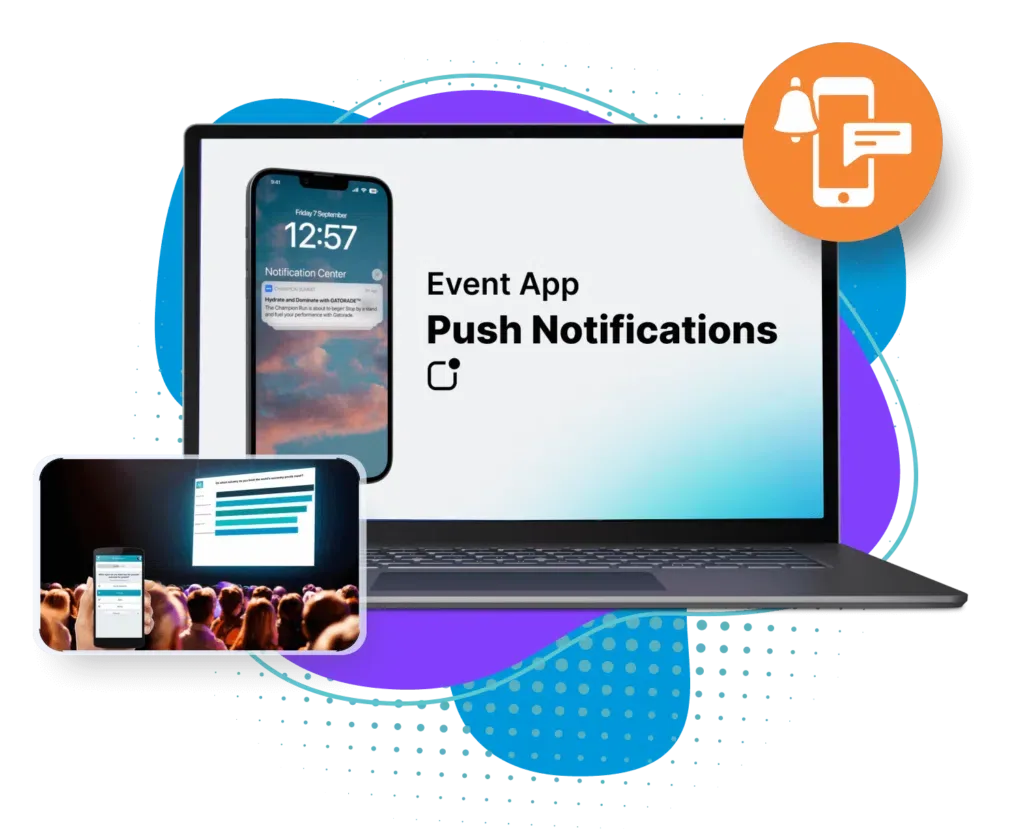 Live Polling, Q&A, and Push Notifications
