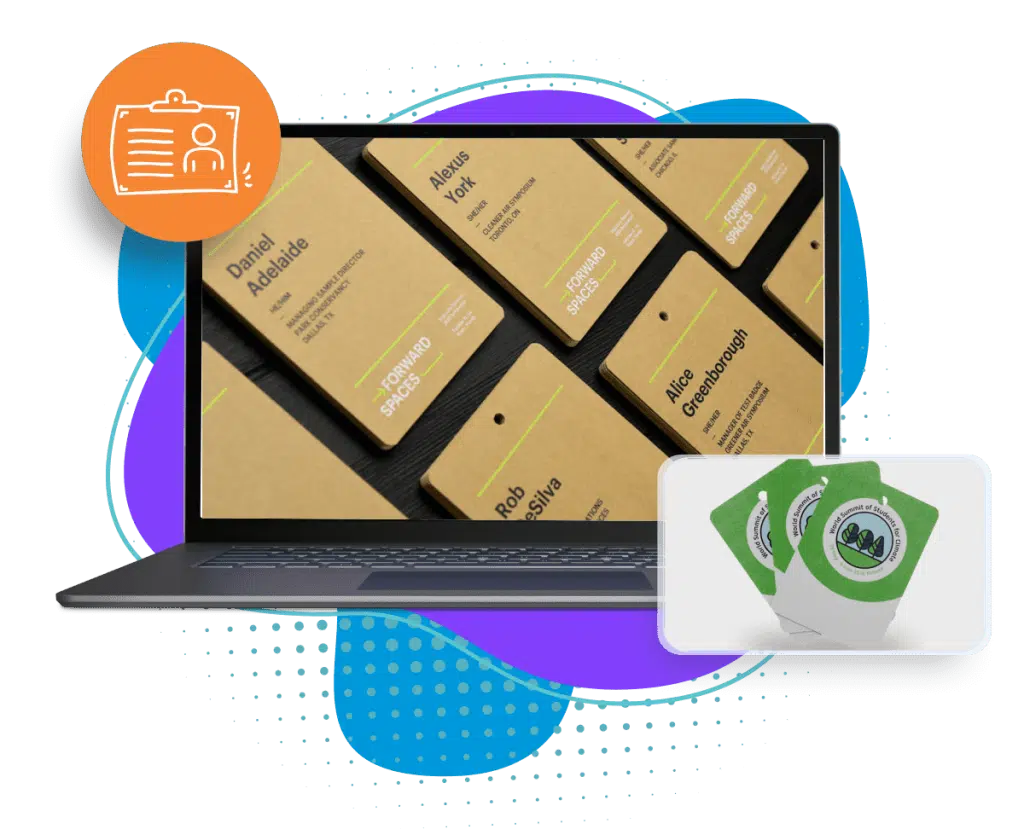 Eco Friendly Recyclable Event Badges