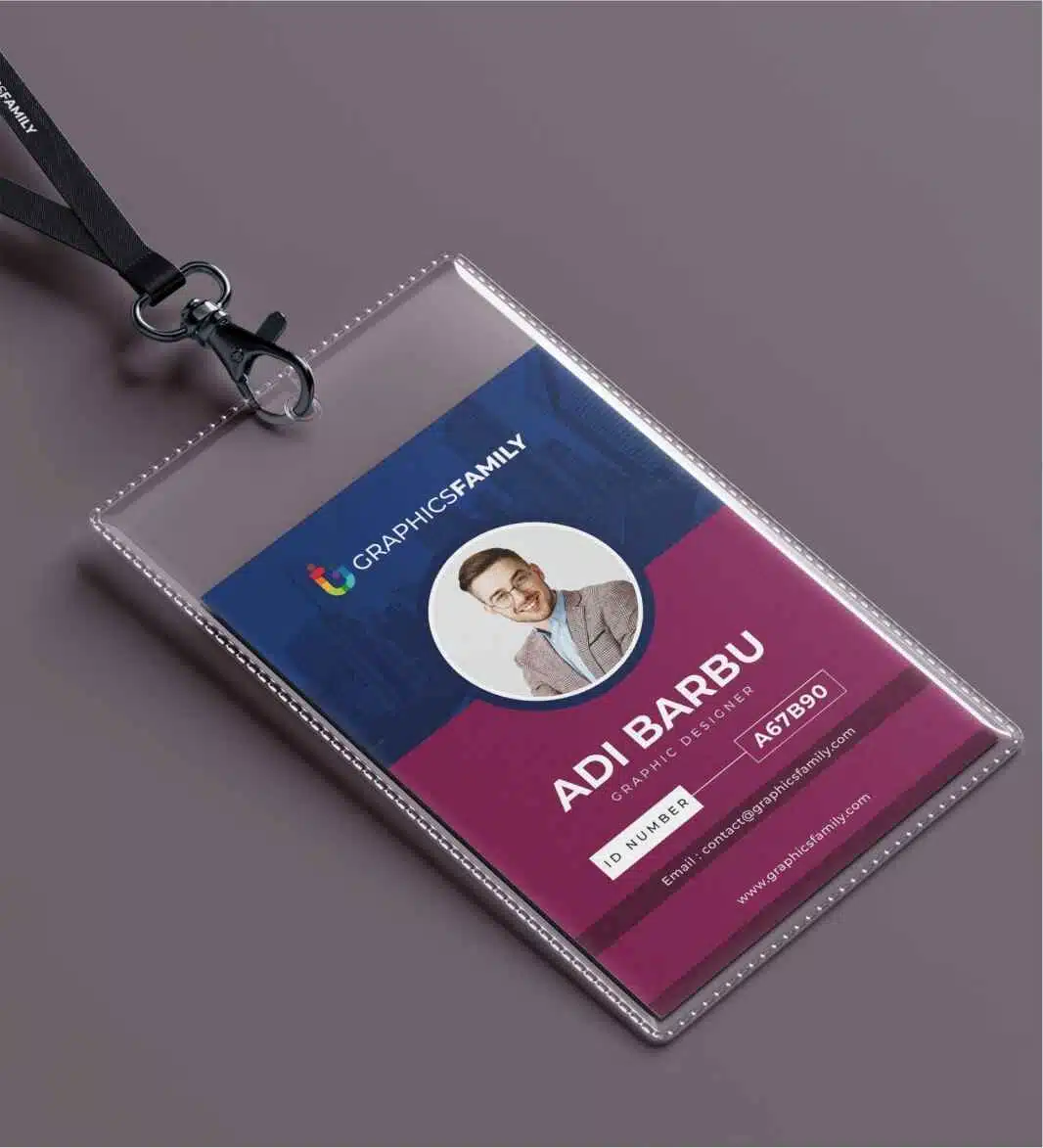 Event badges and lanyards