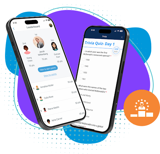 Onsite Events with Trivia and Leaderboards