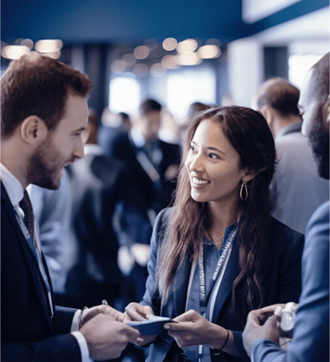 Business matchmaking in the Eventdex app