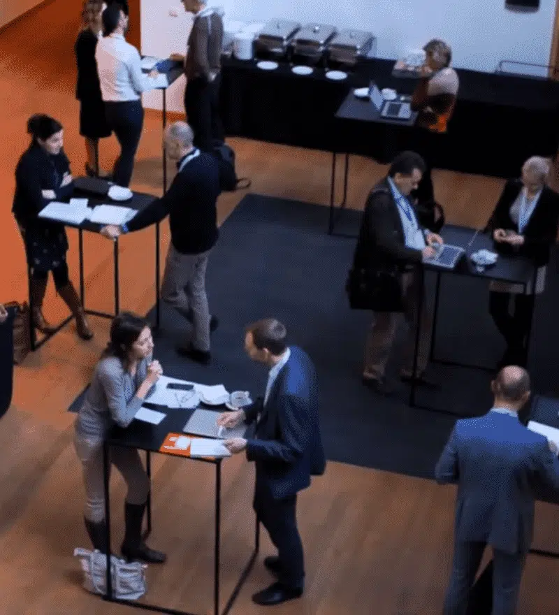 Onsite check-in at an event