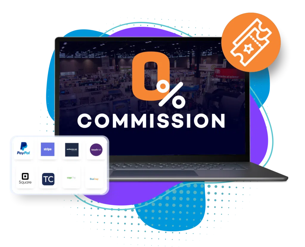 0% Commission on Event Ticketing