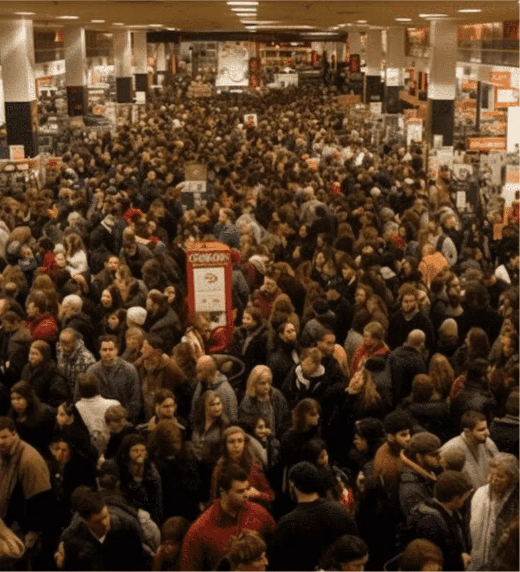 A speed networking session