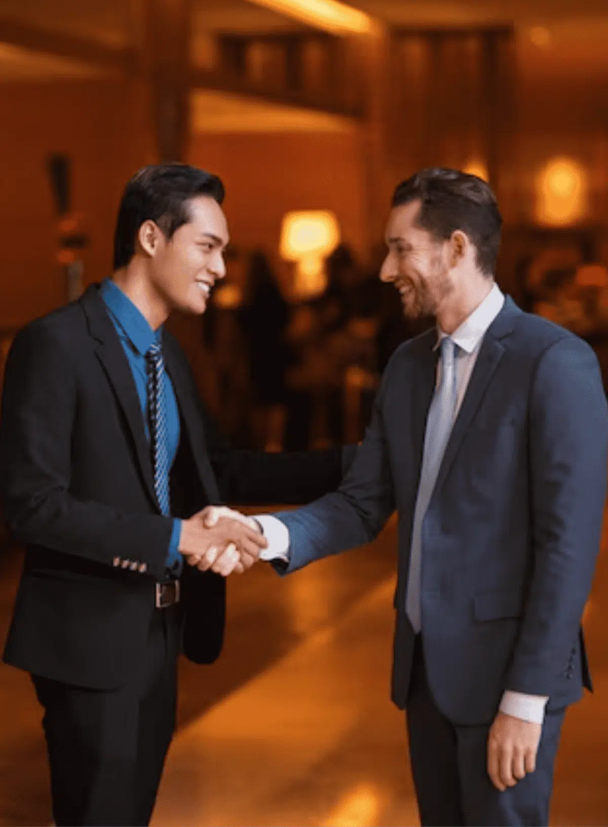 A speed networking session