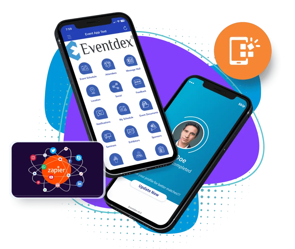 Streamline Efficiency with Eventdex app and Zapier